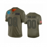 Men's Carolina Panthers Customized Camo 2019 Salute to Service Limited Jersey