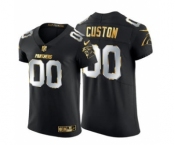 Men's Carolina Panthers Custom Black Edition Vapor Untouchable Elite Football Jersey