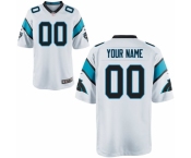 Nike Men's Carolina Panthers Customized Game White Jersey