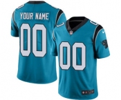 Youth Carolina Panthers Customized Blue Alternate Custom Football Jersey