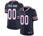 Men's Buffalo Bills Customized Navy Stitched Football Limited Inverted Legend Jersey