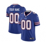 Men's Buffalo Bills Customized Royal Blue Team Color Vapor Untouchable Custom Limited Football Jersey