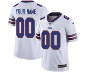 Men's Buffalo Bills Customized White Vapor Untouchable Custom Limited Football Jersey