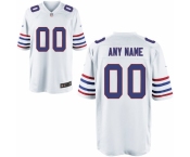 Mens Buffalo Bills Nike White Customized Alternate Game Jersey