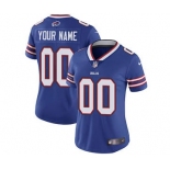 Women's Buffalo Bills Royal Blue Home Customized Jersey