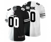 Men's Arizona Cardinals Custom Black V White Peace Split Vapor Untouchable Limited Football Jersey