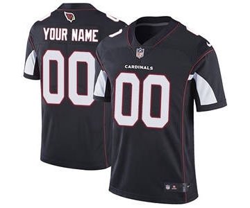 Men's Arizona Cardinals Customized Black Alternate Vapor Untouchable Custom Limited Football Jersey