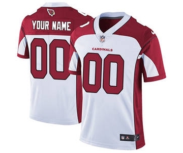 Men's Arizona Cardinals Customized White Vapor Untouchable Custom Limited Football Jersey