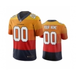 Men's Cardinals Customized Vapor Limited City Edition Sunset Orange Jersey