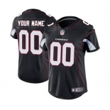 Women's Arizona Cardinals Black Alternate Customized Jersey