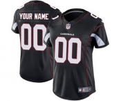 Women's Arizona Cardinals Black Alternate Customized Jersey