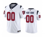 Men's Houston Texans ACTIVE PLAYER Custom White 2023 F.U.S.E Vapor Untouchable Limited Stitched Jersey