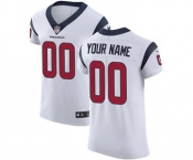 Men's Houston Texans Customized White Vapor Untouchable Custom Elite Football Jersey