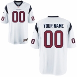 Nike Men's Houston Texans Customized Game White Jersey