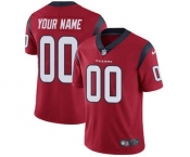 Youth Houston Texans Customized Red Alternate Custom Football Jersey