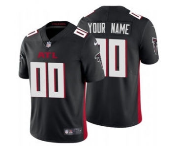 Men's Atlanta Falcons Custom Black 2020 Vapor Untouchable Limited Football Jersey