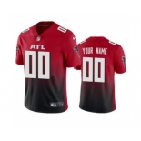 Men's Atlanta Falcons Custom Red 2nd Alternate 2020 Vapor Untouchable Limited Football Jersey