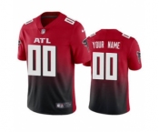 Men's Atlanta Falcons Custom Red 2nd Alternate 2020 Vapor Untouchable Limited Football Jersey