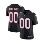 Men's Atlanta Falcons Customized Black Alternate Vapor Untouchable Custom Limited Football Jersey