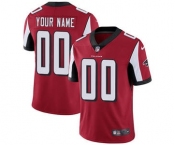 Men's Atlanta Falcons Customized Red Team Color Vapor Untouchable Custom Limited Football Jersey