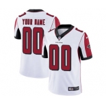 Men's Atlanta Falcons Customized White Vapor Untouchable Custom Limited Football Jersey