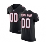 Men's Atlanta Falcons Customized Black Alternate Vapor Untouchable Custom Elite Football Jersey