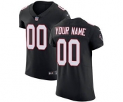 Men's Atlanta Falcons Customized Black Alternate Vapor Untouchable Custom Elite Football Jersey