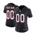 Women's Atlanta Falcons Black Alternate Customized Jersey