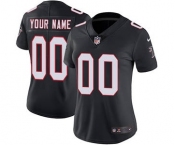 Women's Atlanta Falcons Black Alternate Customized Jersey