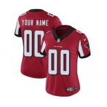 Women's Atlanta Falcons Red Home Customized Jersey