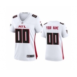 Women's Falcons White Custom 2020 New Football Game Jersey