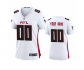 Women's Falcons White Custom 2020 New Football Game Jersey