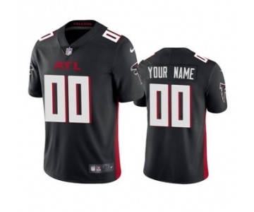 Youth Falcons Custom Black 2020 Football Stitched Vapor Limited Jersey