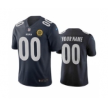 Men's Giants Customized Vapor Limited City Edition Navy Jersey