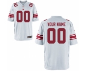 Nike Men's New York Giants Customized Game White Jersey