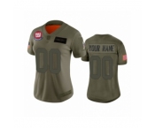 Women's New York Giants Customized Camo 2019 Salute to Service Limited Jersey