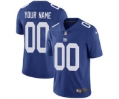 Youth New York Giants Customized Royal Blue Team Color Custom Football Jersey