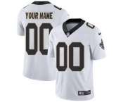 Youth New Orleans Saints Customized White Custom Football Jersey