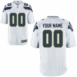 Nike Men's Seattle Seahawks Customized Game White Jersey