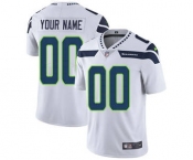 Youth Seattle Seahawks Customized White Custom Football Jersey