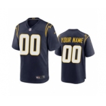 Men's Chargers Custom Navy 2020 Football Stitched Game Jersey