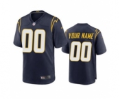 Men's Chargers Custom Navy 2020 Football Stitched Game Jersey