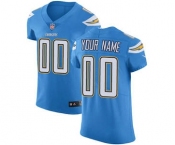 Men's Los Angeles Chargers Customized Electric Blue Alternate Vapor Untouchable Custom Elite Football Jersey