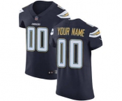 Men's Los Angeles Chargers Customized Navy Blue Team Color Vapor Untouchable Custom Elite Football Jersey