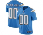 Youth Los Angeles Chargers Customized Electric Blue Alternate Custom Football Jersey