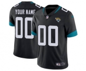 Men's Jacksonville Jaguars Customized Black Team Color Vapor Untouchable Custom Limited Football Jersey