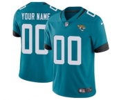 Men's Jacksonville Jaguars Customized Teal Green Alternate Vapor Untouchable Custom Limited Football Jersey