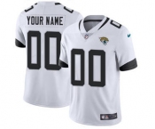 Men's Jacksonville Jaguars Customized White Vapor Untouchable Custom Limited Football Jersey