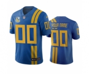 Men's Jaguars Customized Vapor Limited City Edition Royal Jersey