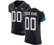 Men's Jacksonville Jaguars Customized Black Team Color Vapor Untouchable Custom Elite Football Jersey